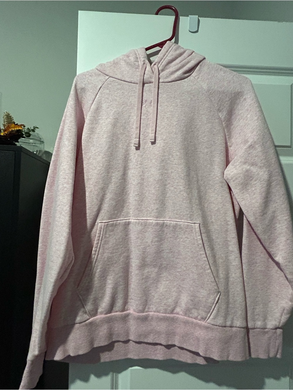 Light Pink Under Armour Pullover Hoodie